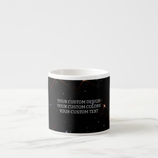 Creëer Je eigen aangepaste Espresso Cup Espresso Kop (Voorkant)