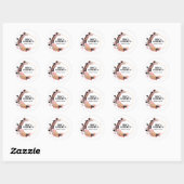 Creëer je eigen aangepaste make-up  ronde sticker (Vel)