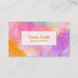 Creëer je eigen Aangepaste Makeup artiest Visitekaartje