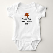 Creëer je eigen aangepaste tekst met Teddy Bear Romper (Voorkant)