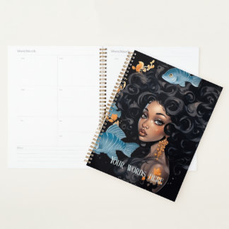 Creëer Je Eigen Afro-Amerikaanse Koningin Vissen Planner
