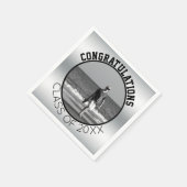 Creëer je eigen Afstuderen | Gepersonaliseerde fot Servetten (Hoek)