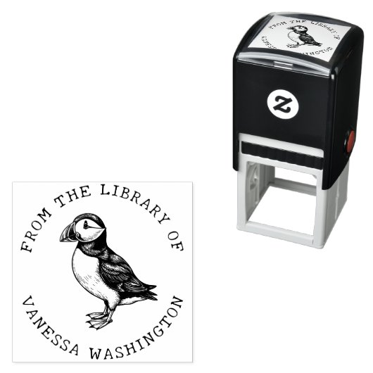 Creëer je eigen Atlantische papegaaiduiker uit de Zelfinktende Stempel (In situ)