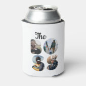 Creëer je eigen baas fotokoppel. blikjeskoeler (Blikje Achterkant)