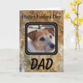 Creëer je eigen blanco Vaderdag kaart (Gele Bloem)