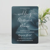 Creëer je eigen blauwe droombloem kaart (Staand voorkant)