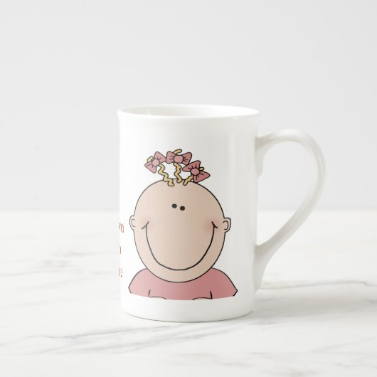 Creëer Je eigen Bone China Mok (Rechts)