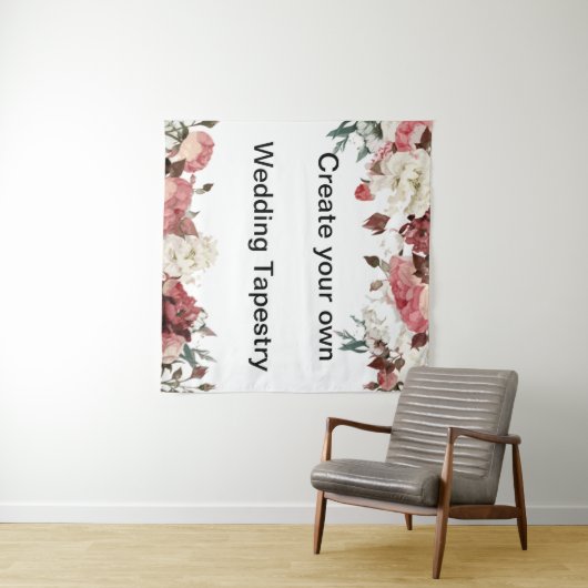 Creëer je eigen bruiloft wandkleed (In Situ (horizontaal))