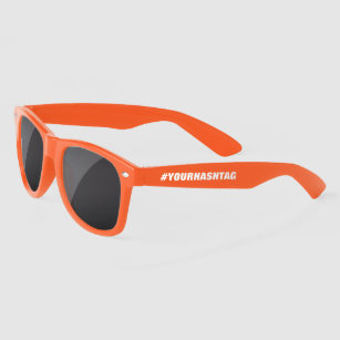Creëer je eigen custom #hashtag gekleurde zonnebri zonnebrillen