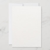 Creëer je eigen Custom Photo Girls Pink Baptism Kaart (Achterkant)