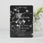 Creëer Je eigen dansende röntgenskelet Halloween Kaart (Staand voorkant)