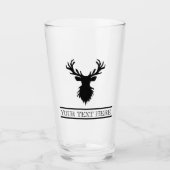 Creëer je eigen deer Hunter Beer Glas (Voorkant)