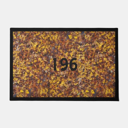 Creëer je eigen deurmat met nummer (Voorkant)