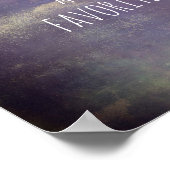 creëer je eigen distressed texture wall art poster (Hoek)