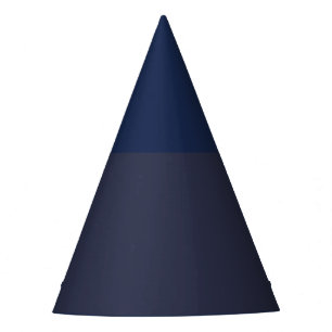 Creëer Je eigen donkergrijs blauw Custom Feesthoedjes
