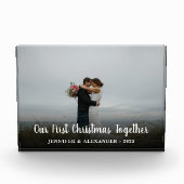 Creëer je eigen eerste kerstfeest samen fotoblokken (Voorkant)