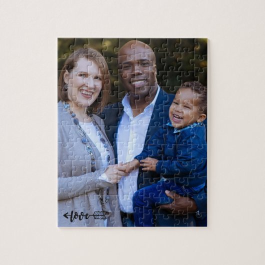 Creëer je eigen familiefoto puzzel (Verticaal)