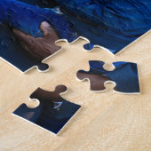 Creëer je eigen familiefoto puzzel legpuzzel (Zijkant)
