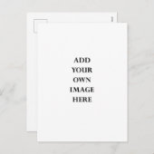 creëer je eigen feestdagenkaart (Voorkant / Achterkant)