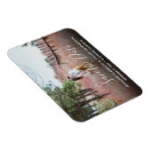 Creëer je eigen foto Bewaar de datum Magneet (Rechterzijde)