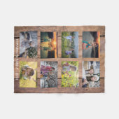 Creëer je eigen foto-collage fleece deken (Voorkant (Horizontaal))