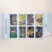 Creëer je eigen foto collage strandlaken (Voorkant)