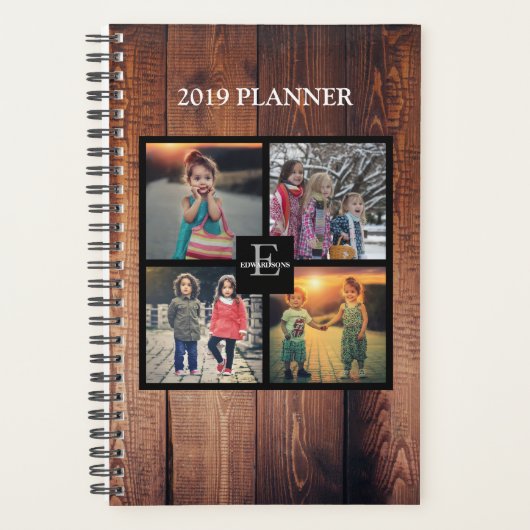 Creëer je eigen foto-collage van je eigen rustige  planner (Voorkant)