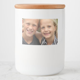 Creëer je eigen foto voedselcontainer etiket