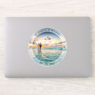 Creëer Je eigen gedenkbare nieuwigheidstekotfoto v Sticker