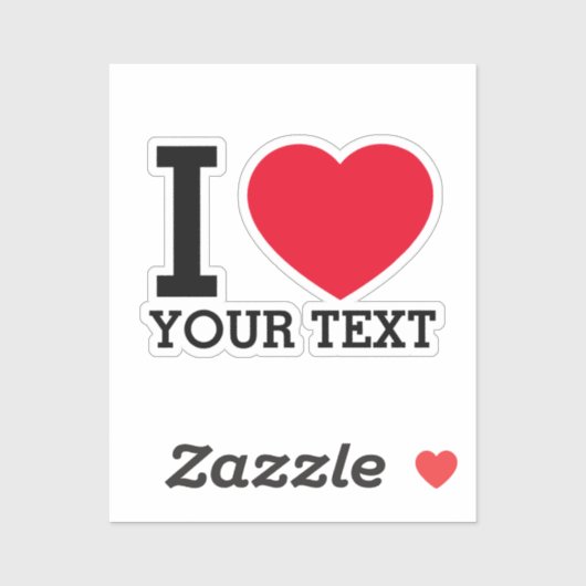 Creëer Je eigen geld waar ik van hou Sticker (Vel)