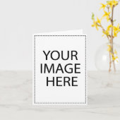 Creëer je eigen geschenken van nul kaart (Gele Bloem)