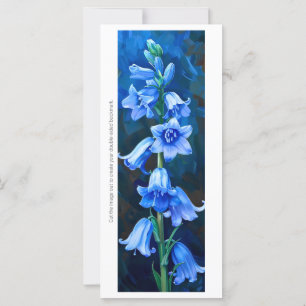 Creëer Je eigen geschilderde Bluebell Flowers Blad