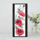 Creëer Je eigen geschilderde rode chrysant Bladwij (Staand voorkant)