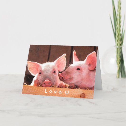 Creëer je eigen grappige fotoliefje kaart (Voorkant)