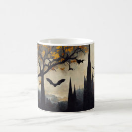 Creëer Je eigen griezelige herfstvleermuizen Magische Mok