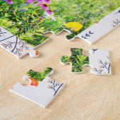 Creëer je eigen grootouders Fotocollage Legpuzzel (Zijkant)