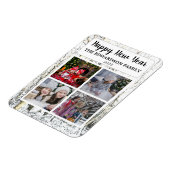 Creëer je eigen Happy New Year fotocollage Magneet (Linkerzijde)