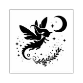 Creëer Je Eigen Hemelse Fee Draak Heks Rubberstempel (Afrduk)