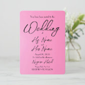 Creëer Je eigen huwelijk Kaart (Staand voorkant)