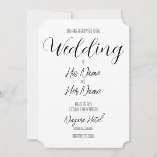 Creëer Je eigen huwelijk Kaart