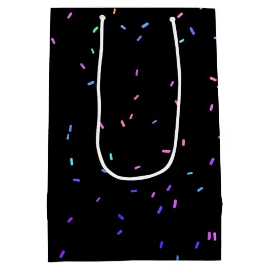 Creëer je eigen IK BEN - positieve meisjesbevestig Medium Cadeauzakje (Achterkant)