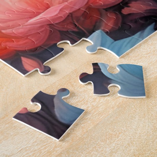 creëer je eigen inspirerend boodschap, Swan Legpuzzel (Zijkant)