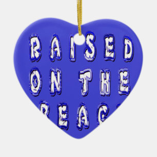 Creëer Je eigen Inspirerend strand leven Keramisch Ornament