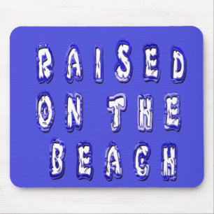 Creëer Je eigen Inspirerend strand leven Muismat