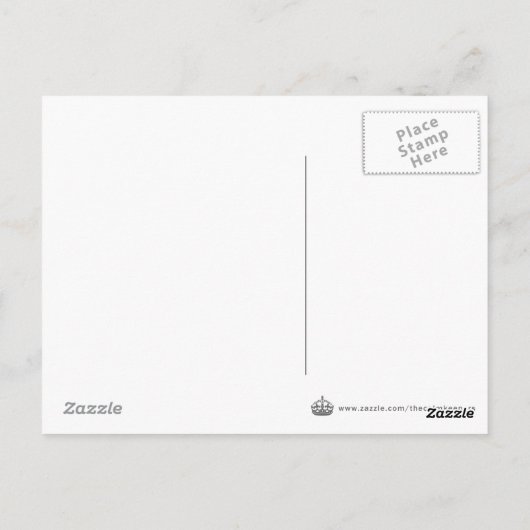 Creëer je eigen "Keep Calm" (grunge zwart) Briefkaart (Achterkant)