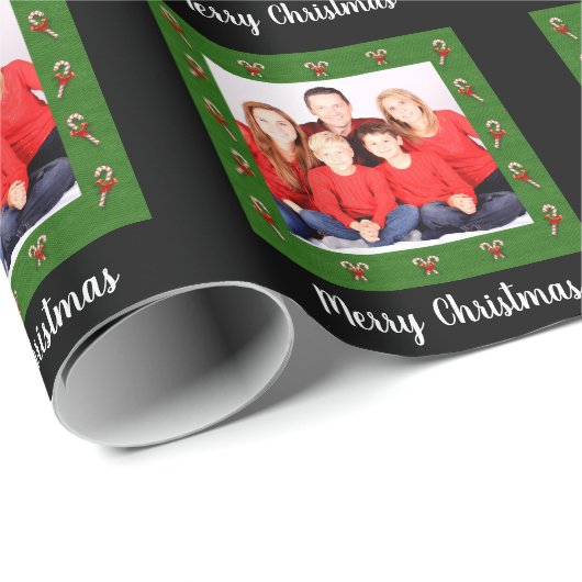 Creëer Je eigen kerstfoto Cadeaupapier (Rol Hoek)