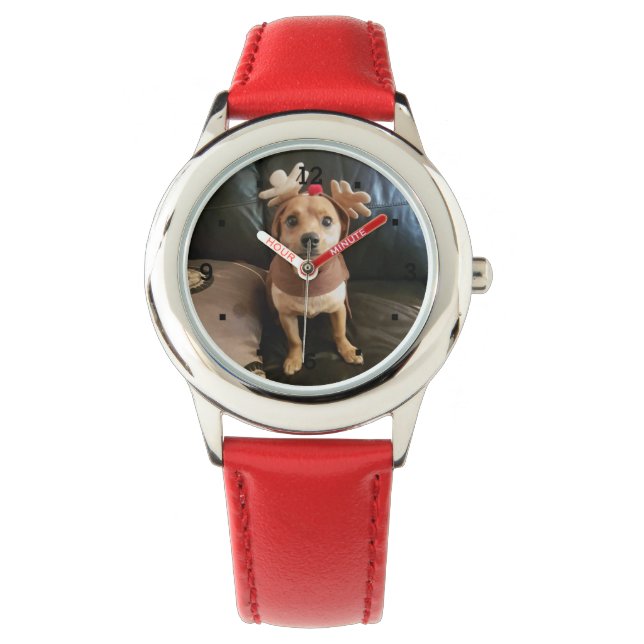 Creëer je eigen kersthorloge horloge (Voorkant)