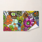 .Creëer je eigen kleurrijke oneindigheid floranje Bad Handdoek (Handdoek)