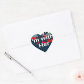 Creëer je eigen kleurrijke verandering die ik met hart sticker (Envelop)