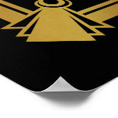 Creëer je eigen kunstdecosterbord poster (Hoek)